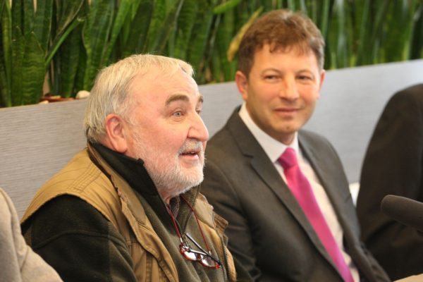 Mikó István a Tarjáni Tavasz sajtótájékoztatóján (Fotó: Gyurkó Péter)