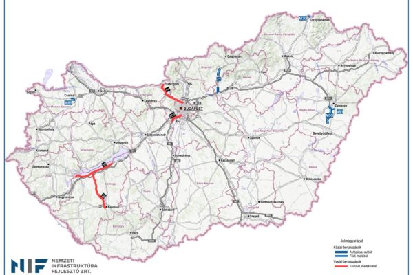 (Forrás: Nemzeti Infrastruktúra Fejlesztő Zrt. | Facebook)
