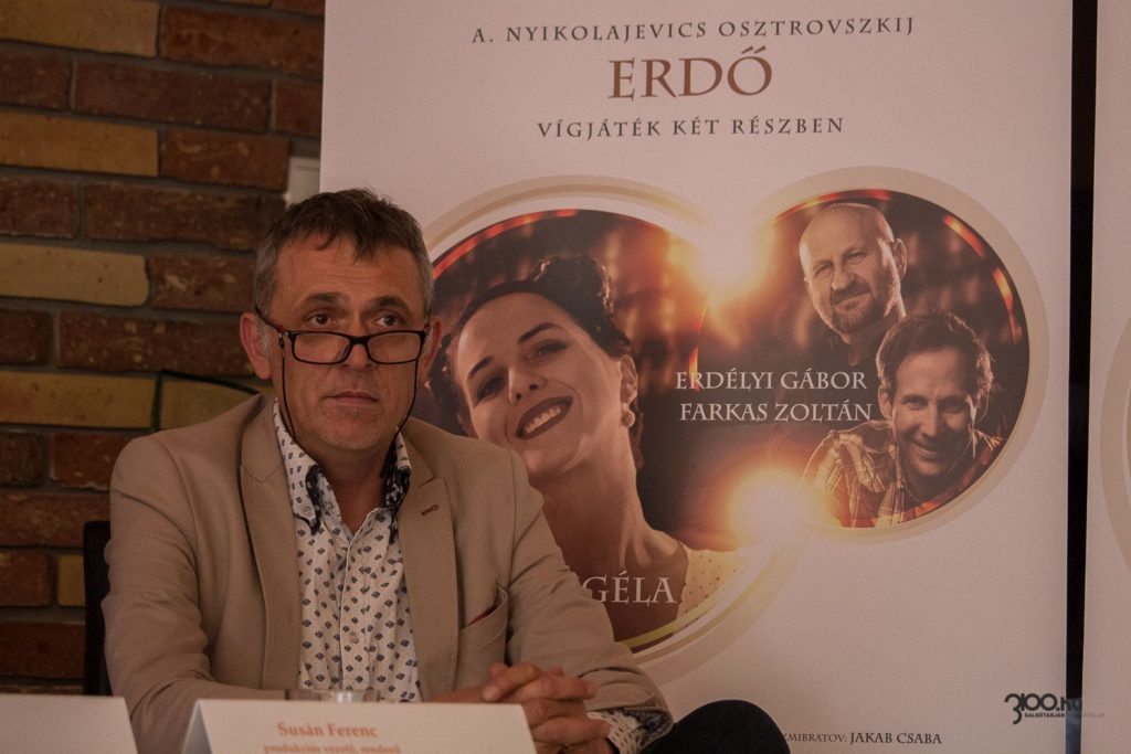 3100.hu Fotó: Susán Ferenc rendezésében 2019 márciusában láthatja majd a közönség az Erdő című előadást, Alekszandr Nyikolajevics Osztrovszkij vígjátékát