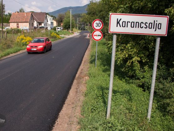 3100.hu Fotó: Folyamatban az útfelújítás Karancsalja és Etes között