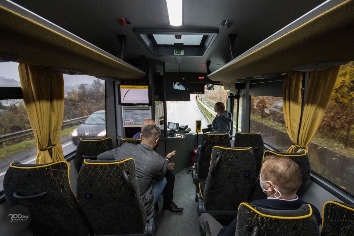 3100.hu Fotó: Új Credobus Inovell 12 típusú szóló autóbuszok álltak forgalomba Salgótarján térségében