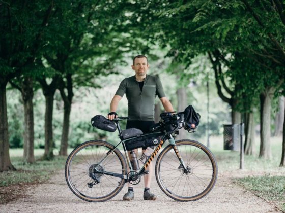 Boruzs Zsolt már harmadszorra teljesítette a Hungarian Divide országot átszelő kerékpáros túráját (Fotó: KLND | Facebook)