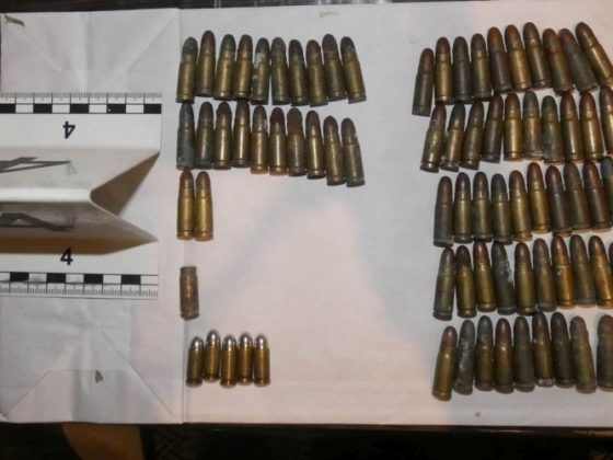 A rendőrök 78 darab lőszert találtak meg és foglaltak le a salgótarjáni férfi lakásán (Fotó: Nógrád Megyei Rendőr-főkapitányság)