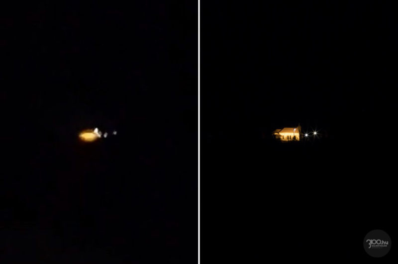 Balra a nool.hu által feltöltött, olvasói videó egyik képkockája, jobbra pedig Zagyvarónáról készített fotónk, melyen a rónafalui kápolna látható