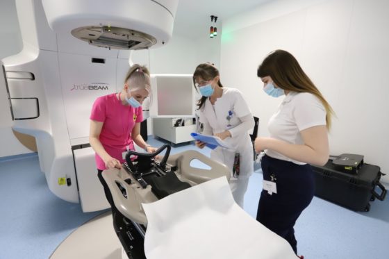 Megkezdte működését az új onkológiai központ a salgótarjáni kórházban (Fotó: Nógrád Vármegyei Szent Lázár Kórház/Gyurkó Péter)