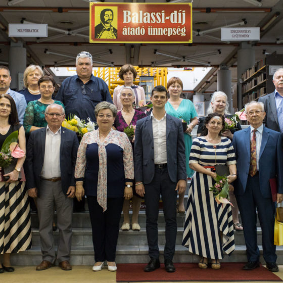 3100.hu Fotó: 28. alkalommal adták át a Balassi-díjakat a salgótarjáni könyvtárban
