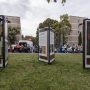 3100.hu Fotó: Hazatért művészet címmel nyílt szabadtéri kiállítás a Pécskő úton 2023. szeptember 22-én
