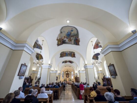 Archív fotó: A salgótarjáni Kisboldogasszony-templom (Fotó: MTI/Komka Péter)