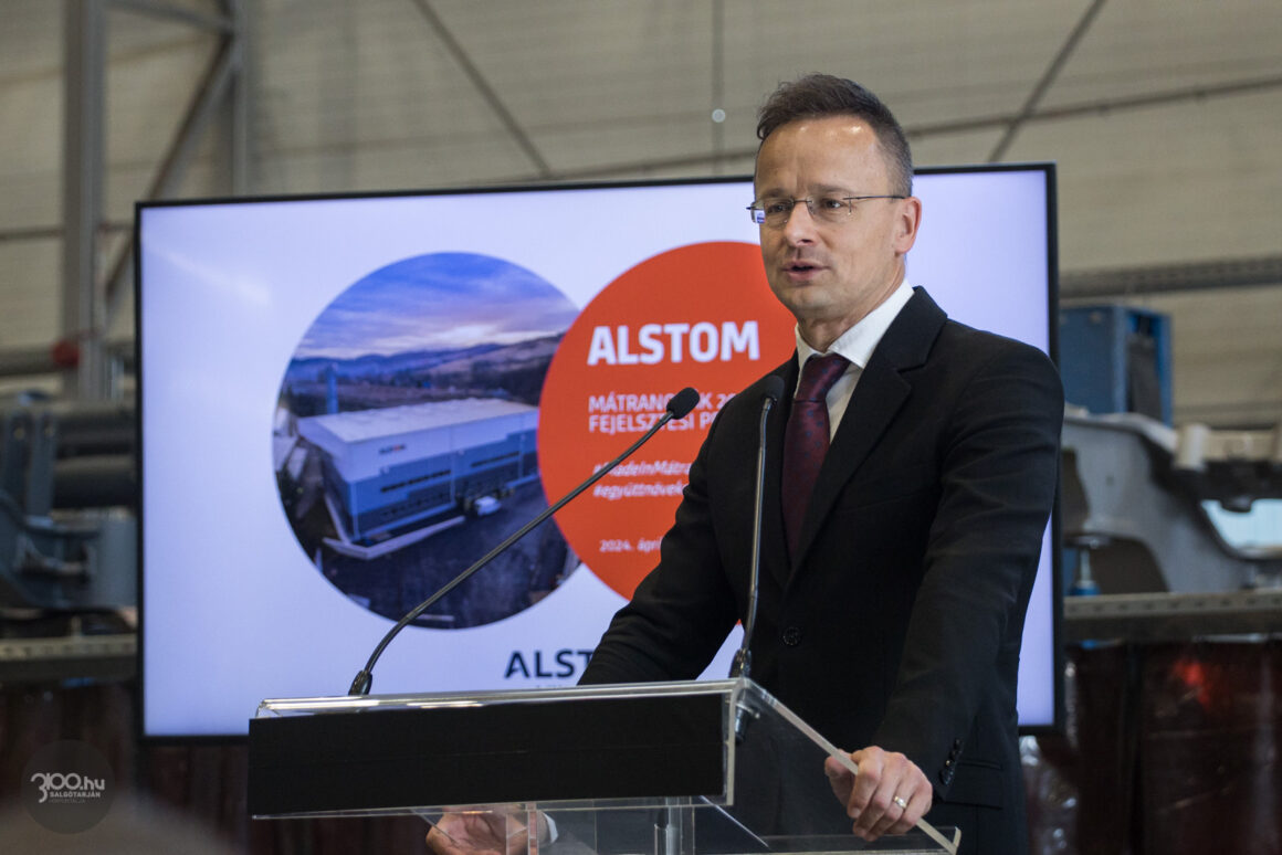 3100.hu Fotó: Hatmilliárd forintból fejleszti mátranováki gyárát az Alstom