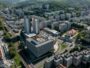 Salgótarján központja, előtérben a Városháza (3100.hu Fotó: Komka Péter)