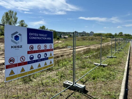 Megkezdődött a Stop Shop építése Salgótarjánban (Fotó: Kreicsi Bálint | Facebook)