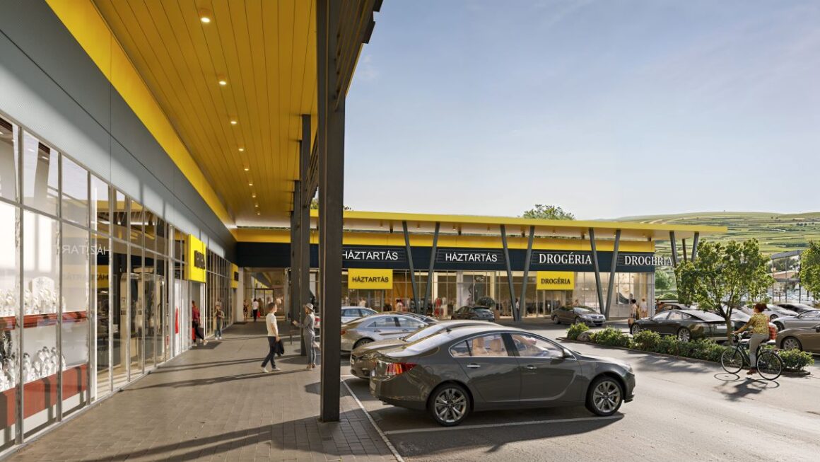 A salgótarjáni Stop Shop látványterve (Fotó: Positive Adamsky)