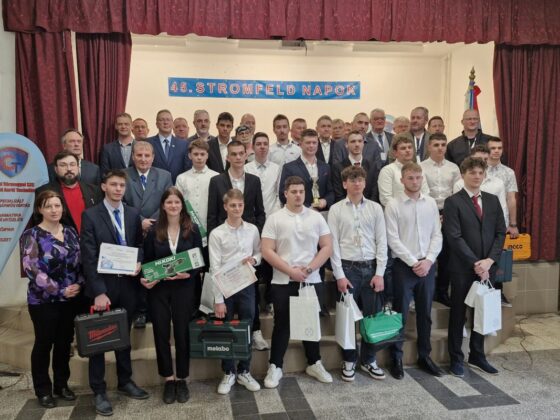 A 6. Gedeon János Emlékkupa eredményhirdetése az NVSZC Stromfeld Aurél Technikumban, 2026. március 27-én. (Fotó: Nógrád Vármegyei Szakképzési Centrum | Facebook)