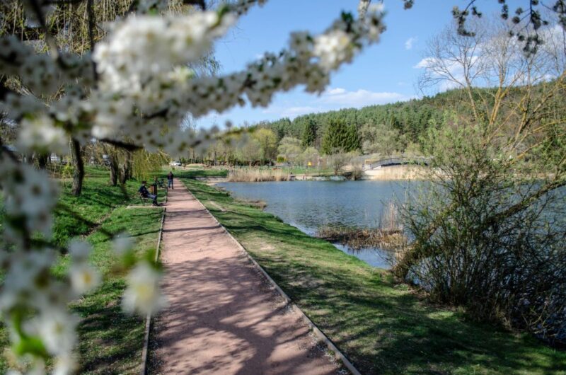 A kihívás résztvevőinek a Tóstrandi futókörön kell teljesíteni az előírt távot (Fotó: Salgótarjáni Rendezvény-, Média- és Művelődési Központ Nonprofit Kft. | Facebook)