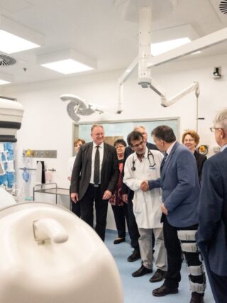 Invazív kardiológiai laborral bővült a Nógrád Vármegyei Szent Lázár Kórház. (Fotó: Latorcai Csaba | Facebook)