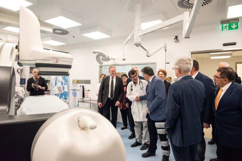 Invazív kardiológiai laborral bővült a Nógrád Vármegyei Szent Lázár Kórház. (Fotó: Latorcai Csaba | Facebook)