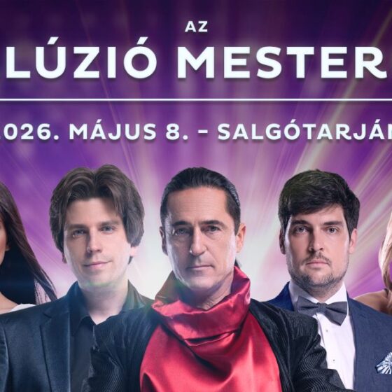 Megújult műsorral, új fellépőkkel térnek vissza az Illúzió Mesterei Salgótarjánba