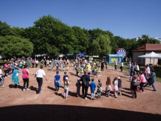 Pillanatkép a 2025-ös Kihívás Napjáról, a salgótarjáni Városi Sportcentrumból (Fotó: Salgótarjáni Rendezvény-, Média- és Művelődési Központ Nonprofit Kft. | Facebook)
