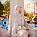 Dr. Förster Kálmánra, a város első polgármesterére emlékeztek meg Salgótarjánban születésének 141. évfordulóján, 2026. július 29-én. (Fotó: Fenyvesi Gábor | Facebook)