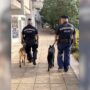 Salgótarján belvárosában tartottak ellenőrzést a rendőrök (Fotó forrása: Nógrád Vármegyei Rendőr-főkapitányság)